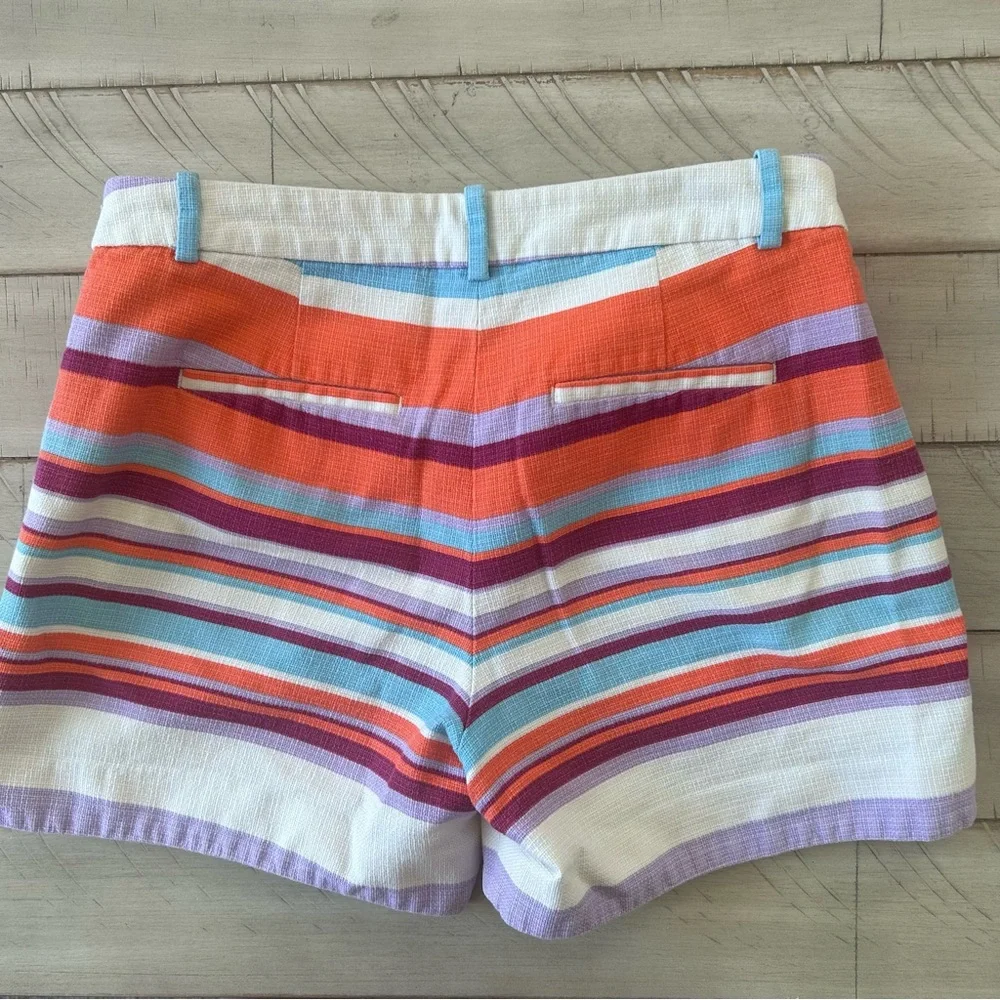 J. Crew Vibrant Orange and Purple shorts #149